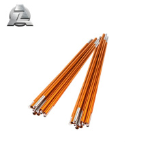 factory price adjustable folding anodized aluminum canopy tent poles